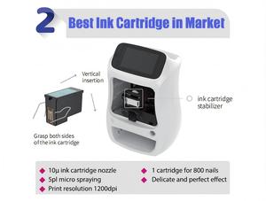 2026 Hot Selling Portable Nail Printer <b>WIFI</b> Automatic 3D Art Designs DIY Print Art Machine with Polish Dryer Lamp for Salon Use - Product Image 5