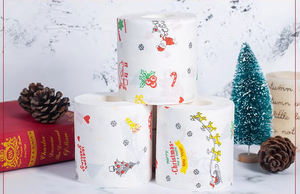 <span class=keywords><strong>Papier</strong></span> <span class=keywords><strong>toilette</strong></span> imprimé Père Noël 3 plis <span class=keywords><strong>en</strong></span> bois vierge Rouleau de <span class=keywords><strong>papier</strong></span> <span class=keywords><strong>toilette</strong></span> pour fête de Noël pour événement Mariage Décoratif - Product Image 6