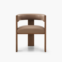 Fauteuils de salle à manger de luxe pour la maison et les restaurants, structure en bois de chêne