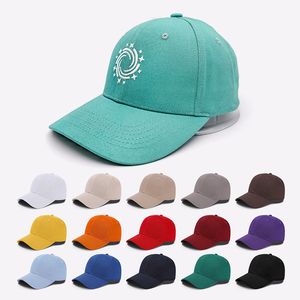 棉质面料六片式帽子定制刺绣无缺陷高品质多用途批发帽子 - Product Image 2