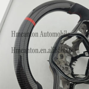 Nouveaux produits explosifs : Volant de voiture en cuir perforé et fibre de carbone pour Honda Civic 11e génération - Product Image 3