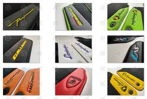 Alfombrillas de Cuero de Alta Calidad para <span class=keywords><strong>Aventador</strong></span> S Roadster <span class=keywords><strong>SVJ</strong></span> Superveloce, para Conducción con Volante a la Izquierda y Derecha, Reequipamiento Interior - Product Image 3