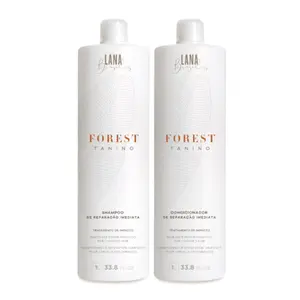 Lana Brasiles | Forest Tanino Shampoo And Conditioner Duo | High Performance Repair | (2x) 1000 ml / 33.8 fl.oz.