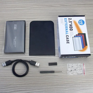 USB 3.0アルミニウムモバイル外部エンクロージャボックスケース2.5 \ "SATA HD/SSD外付けハードドライブディスク<span class=keywords><strong>HDD</strong></span>金属材料付き - Product Image 4