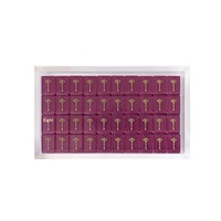 Mahjong américain en acrylique avec chiffres anglais, jeu de société décontracté avec des tuiles dorées et argentées à motif feuille de ginkgo