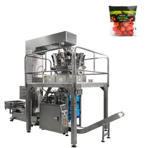 New Design Nut Potato Chips Soft Candy Granular Automatic Counting Volumetric Multi Functional Popcorn Packaging Machine