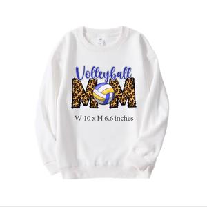 スポーツデザインバレーボールMOMカスタムDTF熱転写印刷ステッカープラスチゾール印刷可能な鉄ラベルデカールカットビニール - Product Image 1