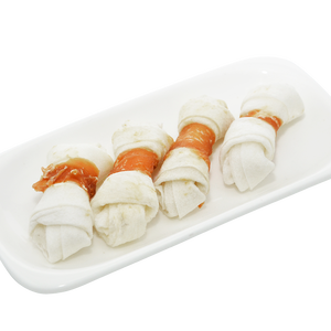 प्रीमियम कुत्ते व्यवहार करता है कारखाने के विभिन्न आकार चिकन लपेटें चमरा से बना हुआ Knotted हड्डी कुत्ते व्यवहार करता है नाश्ता चमरा से बना हुआ कुत्ते चबाना - Product Image 2