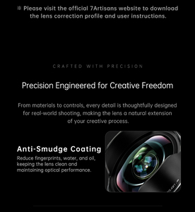 เลนส์ 7artisans AF 10mm F2.5 MAX ฟูลเฟรม ฟิชอาย มุมกว้างพิเศษ ออโต้โฟกัส สำหรับกล้อง Sony FE Nikon Z <span class=keywords><strong>Panasonic</strong></span> Sigma <span class=keywords><strong>Leica</strong></span> L - Product Image 3