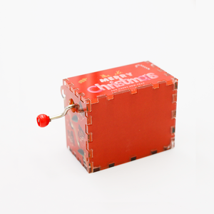 Nouvelle boîte à musique créative boîte à musique <span class=keywords><strong>de</strong></span> <span class=keywords><strong>film</strong></span> <span class=keywords><strong>classique</strong></span> acrylique manivelle Mini boîte à musique pour Noël - Product Image 5
