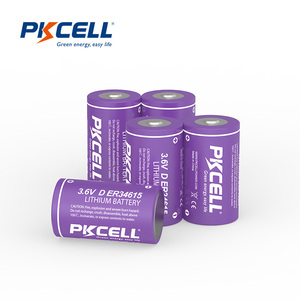Batería de Litio Li-SOCl2 Desechable No Recargable de 3.6v 19AH Er14250 <span class=keywords><strong>1</strong></span>/2AA Er14505 <span class=keywords><strong>AA</strong></span> Er34615 ER26500 ER14335 ER17335 ER17505 - Product Image 1