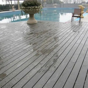Balkon Terras Tuin Patio Zwembad Dek Buiten Hout Kunststof Composiet Dek Exterieur Co-Geëxtrudeerde <span class=keywords><strong>Wpc</strong></span> Vloeren - Product Image 1