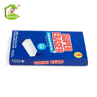 Mousse de mélamine Nano forme personnalisée gomme fabriquée en chine absorbant l'eau nettoyage de sol éponge magique blanche