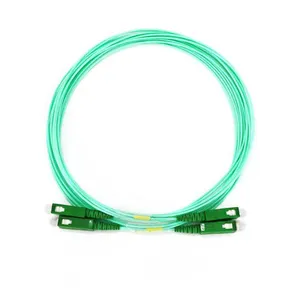 1.6mm 3.0mm Sm Aqua Patch Cable 9/125 Sc/apc To Sc/apc 1.5m 3.5m White Simplex Optical Fiber Patchcord Sc