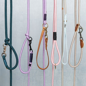 Correa y Collar de Adiestramiento para Perros y Cachorros, Personalizados, de Poliéster Sólido - Product Image 3