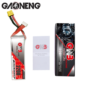 แบตเตอรี่ลิเธียมโพลิเมอร์ GaoNeng GNB 6S 2200mah 22.2V 110C XT60 สำหรับโดรนบังคับวิทยุ  ประสิทธิภาพการปล่อยประจุสูง - Product Image 6