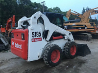 Chargeuse compacte Bobcat S185 d'occasion de haute qualité et à bas prix à vendre