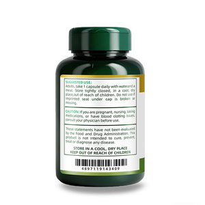 Fabricant de compléments alimentaires à base de Ginkgo Biloba pour la fonction cérébrale et le soutien de la circulation, 100 capsules de Ginkgo Biloba - Product Image 6