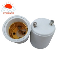 Adaptateur de douille de lampe GU24 mâle vers E27 femelle, convertisseur de lampe GU24