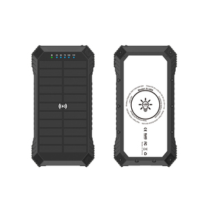 2025 batterie Rechargeable nouvelle Mini banque d'alimentation <span class=keywords><strong>mobile</strong></span> solaire double Port USB charge rapide avec plein écran LED banques d'énergie solaire - Product Image 6
