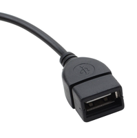Câble auxiliaire USB pour voiture, adaptateur audio USB femelle vers 3,5 mm mâle pour autoradio MP3