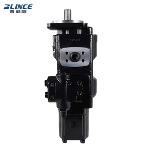 משאבת שמן הידראולית משולשת של פארקר הניפין 20/918500 למחפר <span class=keywords><strong>JCB</strong></span>, 29 + 19 + 16 סמ\\\"ק/סיבוב, משאבת הילוכים הידראולית ראשית לחלקי חילוף של <span class=keywords><strong>JCB</strong></span> - Product Image 2