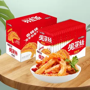 360g 18 scatole di snack piccante piccante in seta konjak vegetariano tripe konjac snack latiao snack