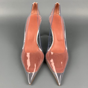 2024, superventas, zapatilla <span class=keywords><strong>de</strong></span> <span class=keywords><strong>cristal</strong></span> <span class=keywords><strong>de</strong></span> <span class=keywords><strong>Cenicienta</strong></span>, zapatos <span class=keywords><strong>de</strong></span> tacón <span class=keywords><strong>de</strong></span> cuña superalto <span class=keywords><strong>de</strong></span> PVC transparente para calzado <span class=keywords><strong>de</strong></span> mujer - Product Image 3