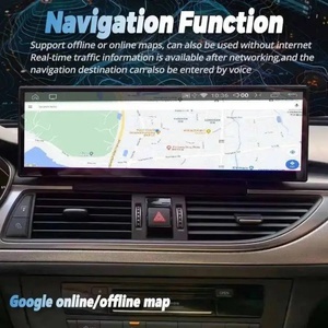 Radio de Coche de 14.9 Pulgadas con Android Auto para AUDI A6 A6L 2012-2018, Reproductor Multimedia Carplay, Pantalla con Reproductor de Video, GPS, Navegación, Unidad Principal - Product Image 2