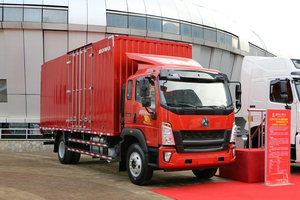 Sinotruk HOWO 4x2 <span class=keywords><strong>G5X</strong></span> 210HP 5.2M EuroV Halbreihige Kabine Mittelgroßer Van Cargo Truck zu verkaufen - Product Image 3