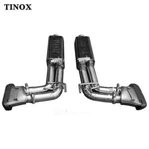 High Quality Stainless Steel Valve Catback Exhaust Pipe for Mercedes Benz G63 AMG W464 W463 Middle Section Pipe - Product Image 4