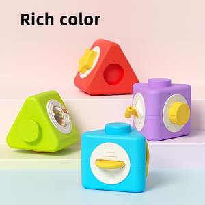 Gioco Educativo <span class=keywords><strong>Montessori</strong></span> Samtoy, Torre Cognitiva, Blocchi da Costruzione, Giocattolo Impilabile per Neonati - Product Image 4