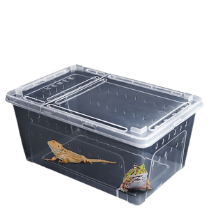 Caja de Cría de Reptiles al por Mayor, Recinto de Plástico Apilable, Terrario, Vivario para Gecko Leopardo y Tarántula - Product Image 1