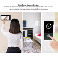 Système d'interphone vidéo pour porte avec caméra, étanche, 7 pouces, AHD, 4 fils, système d'interphone filaire avec caméra, système de vidéophone Tuya