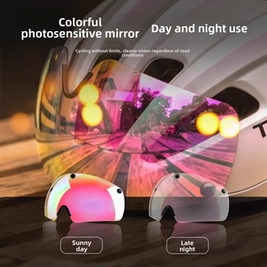 <span class=keywords><strong>Casco</strong></span> <span class=keywords><strong>de</strong></span> bicicleta <span class=keywords><strong>de</strong></span> carretera <span class=keywords><strong>de</strong></span> montaña integrado TOSUOD <span class=keywords><strong>con</strong></span> <span class=keywords><strong>gafas</strong></span> fotocromáticas a prueba <span class=keywords><strong>de</strong></span> viento equipo <span class=keywords><strong>de</strong></span> <span class=keywords><strong>seguridad</strong></span> para mujeres ciclistas - Product Image 2