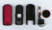 Casing cangkang kunci mobil untuk Mazda 3 5 6 8 CX5 CX7 CX9 CX-5 CX-7 CX-9 MX-5 MX5 Miata RX-8 X-5 Summit Axela Atenza M3 M6