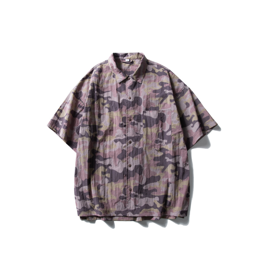 three-color camouflage pink