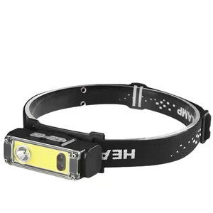 Headlamp XPE COB LED Rechargeable USB Dual <b>Light</b> Red White <b>Sensor</b> Dimming - Product Image 1
