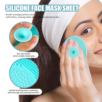 Kit de Nettoyage Facial 2-en-1 Professionnel : Grattoir Anti-Points Noirs Manuel Double Embout en Acier Inoxydable et Brosse Nettoyante en Silicone