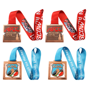 Medallas de oro, plata y bronce al por mayor, medallas ganadoras para eventos deportivos, competiciones, juegos escolares, fiestas, deletreo, abejas - Product Image 1