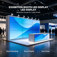 Écran LED modulaire d'extérieur à louer, anti-collision, revêtement GOB, étanche IP65, luminosité 3000 cd, affichage LED Adobe RGB 98%