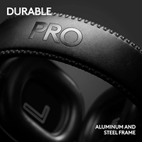 Auriculares para Juegos Logitech G PRO X 2 LIGHTSPEED, Controlador de Grafeno Anti-Distorsión de 50 mm, 7.1 DTS, 50H, Marco de Acero y Aluminio, Espuma Viscoelástica