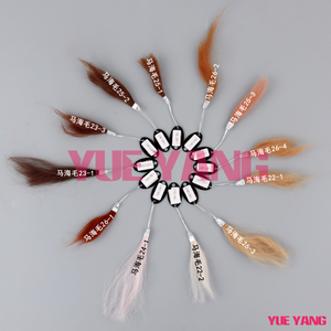 Peluca de fibra <span class=keywords><strong>Mohair</strong></span> <span class=keywords><strong>para</strong></span> muñeca BJD, fibra resistente al calor, color blanco leche, BJD <span class=keywords><strong>para</strong></span> muñeca, 25cm de largo, con densidad de cabeza y ondas de agua - Product Image 6