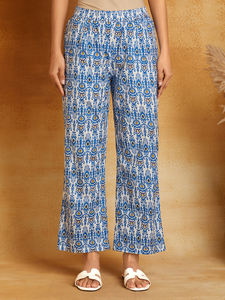 Nuevos conjuntos étnicos de rayón con estampado floral y materiales reciclados para mujer, ropa de fiesta para todas las estaciones, origen indio. - Product Image 3