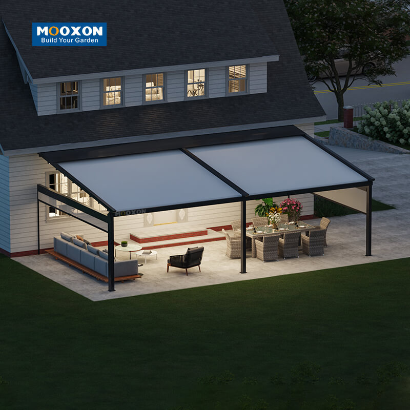 Automatic Louver Roof Pergola Patio Cover