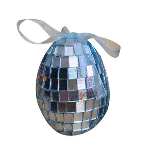 Hecho a mano 10cm gigante Navidad <span class=keywords><strong>Pascua</strong></span> espuma huevo arco nuevo diseño Color espejo para Amazon Cross Border decoraciones <span class=keywords><strong>de</strong></span> Fiesta infantil - Product Image 5