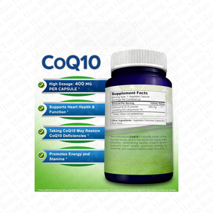 โคเอนไซม์ Q10แบบแคปซูลวิตามินแบบแคปซูลอาหารเสริมแบบเม็ด Q10ช่วยในการดูดซึมสูง - Product Image 3