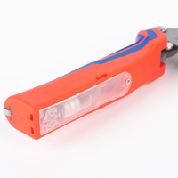Alicates Multifuncionales para Pruebas Eléctricas y Pelado de Cables con Luz de Advertencia de Seguridad Integrada; Alicates para Electricistas.