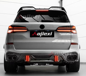 Diffusore posteriore IN fibra di carbonio stile LD di alta qualità per BMW G05 <span class=keywords><strong>X5</strong></span> 40i M50i LCI Kit corpo 2023 Splitter <span class=keywords><strong>paraurti</strong></span> posteriore Splitter - Product Image 3
