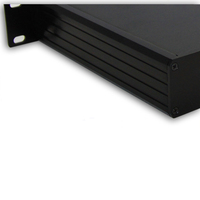 SZOMK de suministro de fábrica 1.5u 2u 3u personalizado 4u de montaje en Rack de 19 pulgadas Chasis cabina 1u montaje en Rack de servidor de gabinete Panel